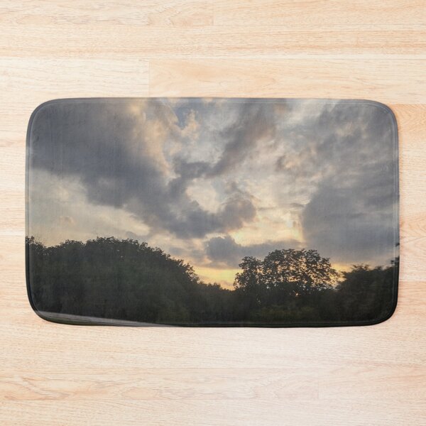 Item preview, Beauitful cloudy cumulus sunset with a forest designed and sold by Crafty Fox & Art Panda ♥️.
