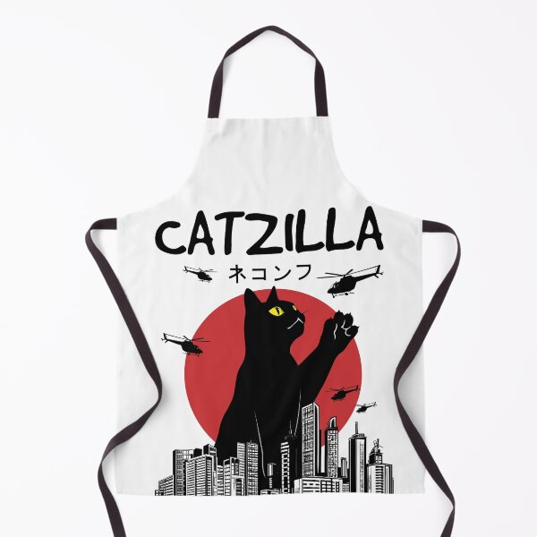Item preview, Japan Catzilla Unleashed - Feline Fury Meets Art designed and sold by ElLocoMus.