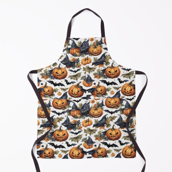 Item preview,  Spooky Halloween Pattern with Bats and Pumpkins designed and sold by al21ex.