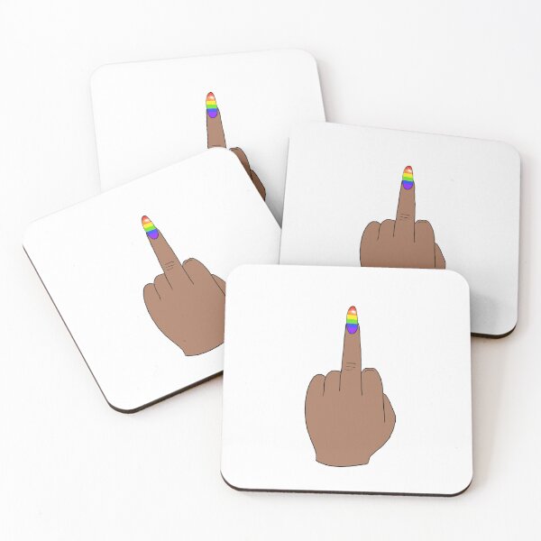 Item preview, Gay Pride Finger designed and sold by tenimART.