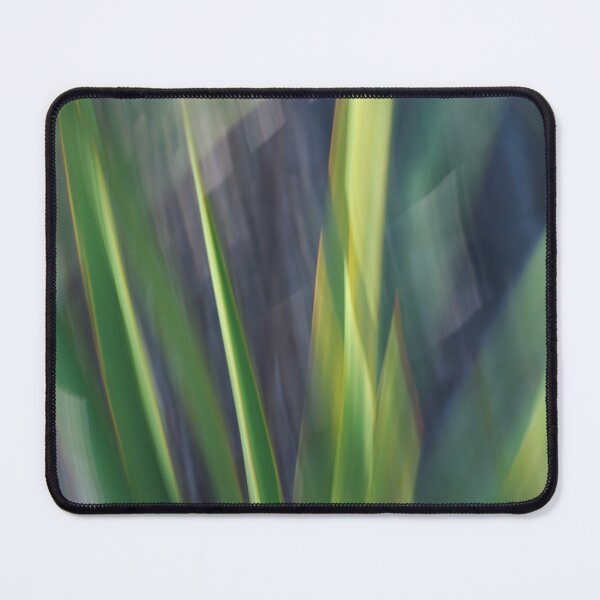 Item preview, Green Blades Blue Angles - Abstract Photograph designed and sold by SunlitColors.