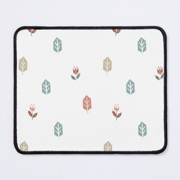 Item preview, Floral cut out seamless pattern for baby textile. Small flowers and trees in pastel colors designed and sold by Eridanka.