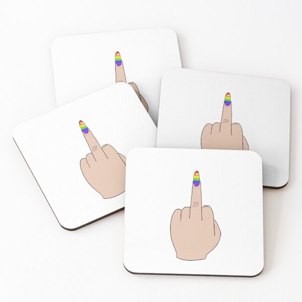 Item preview, Gay Pride Finger designed and sold by tenimART.