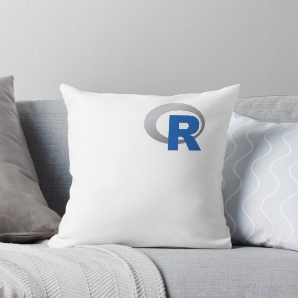 Item preview, R Official Logo Programming Language T-Shirt designed and sold by Rainwater Merch.