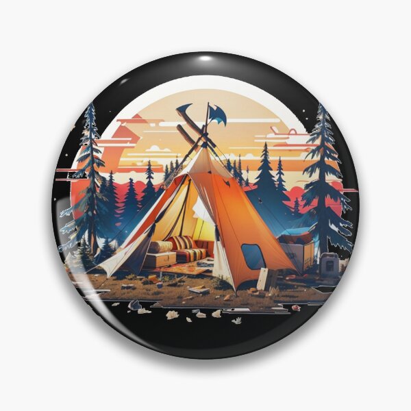 Item preview, Camping designed and sold by TrendyPalette.