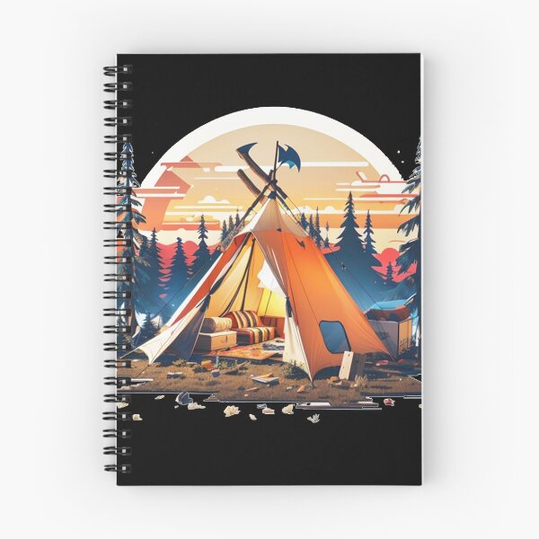 Item preview, Camping designed and sold by TrendyPalette.