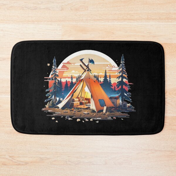Item preview, Camping designed and sold by TrendyPalette.
