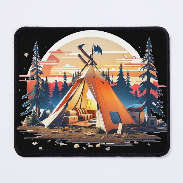 Item preview, Camping designed and sold by TrendyPalette.
