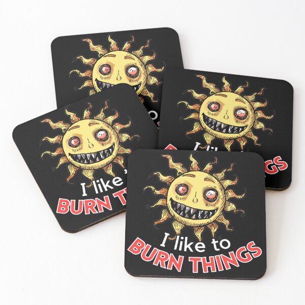 Item preview, I like to burn things  designed and sold by RottenAppleShop.