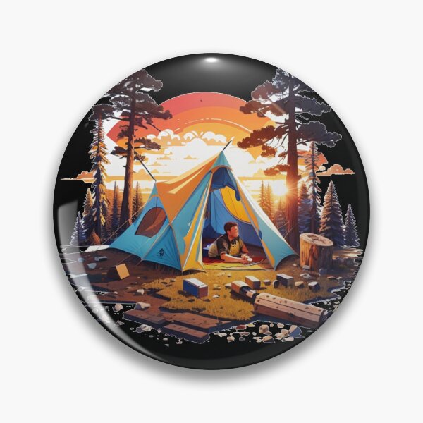 Item preview, Camping designed and sold by TrendyPalette.
