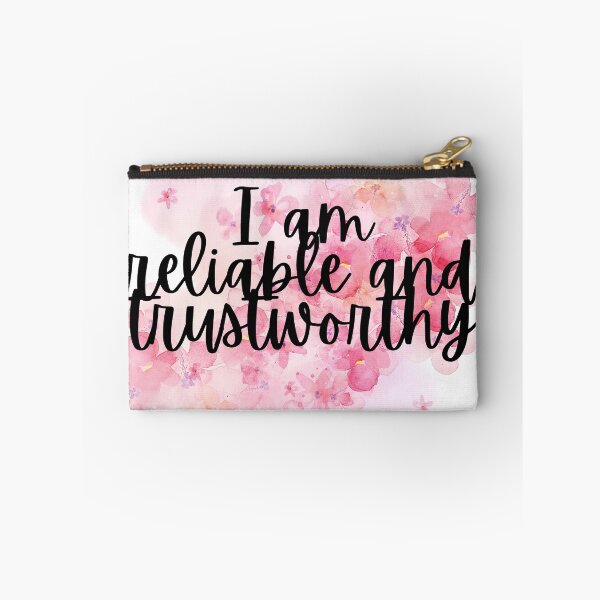 Item preview, Watercolor Mantra for Taurus - I am reliable and trustworthy designed and sold by GreenStardust.