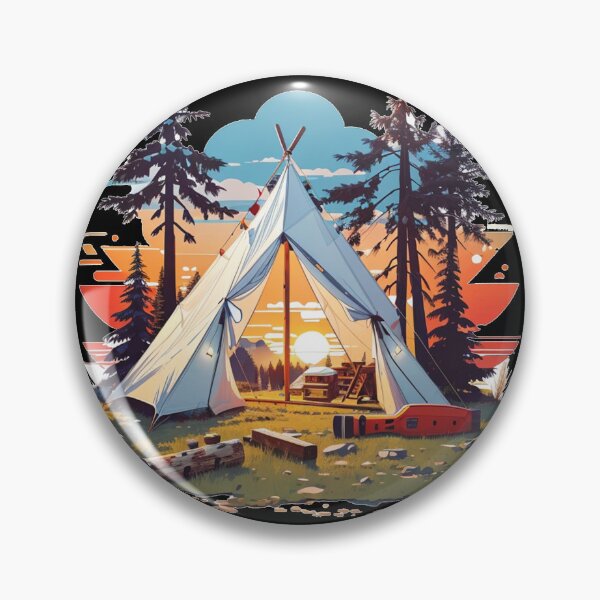 Item preview, Camping designed and sold by TrendyPalette.
