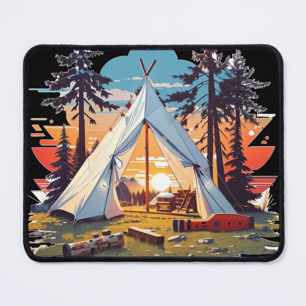 Item preview, Camping designed and sold by TrendyPalette.