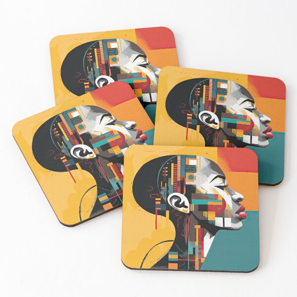 Artikelvorschau, African Tribe Bauhaus Design entworfen und verkauft von ArtificialGenes.