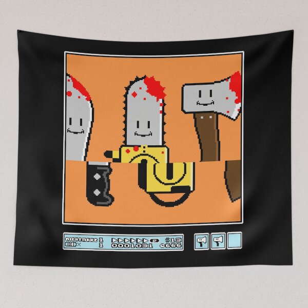 Item preview, Halloween Roulette 8bit design for retro gamers designed and sold by sachpica.