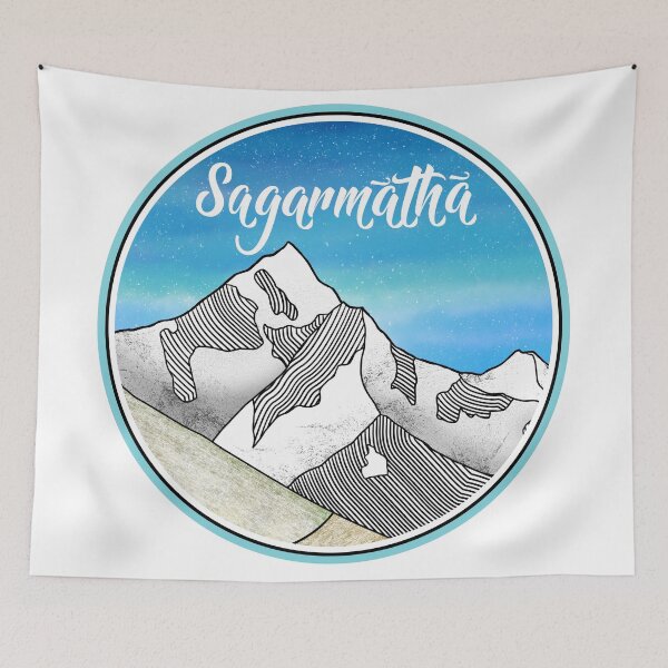 Item preview, Sagarmatha Mount Everest designed and sold by ekpatterns.