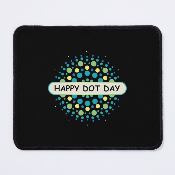 Item preview, Happy Dot Day, Polka Dots In A Circle, designed and sold by VELLTOdesign.
