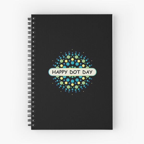 Item preview, Happy Dot Day, Polka Dots In A Circle,  designed and sold by VELLTOdesign.