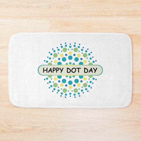 Item preview, Happy Dot Day, Polka Dots In A Circle,  designed and sold by VELLTOdesign.