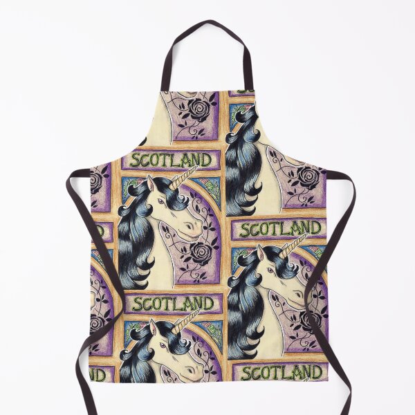 Item preview, Unicorn with rose in Scotland designed and sold by Anmioma.
