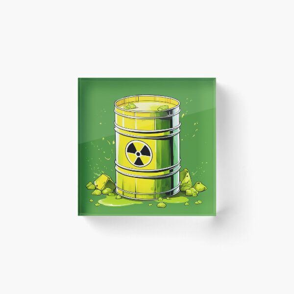 Item preview, Radioactive waste designed and sold by Majkel & Majkel.