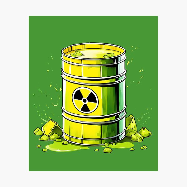Item preview, Radioactive waste designed and sold by Majkel & Majkel.