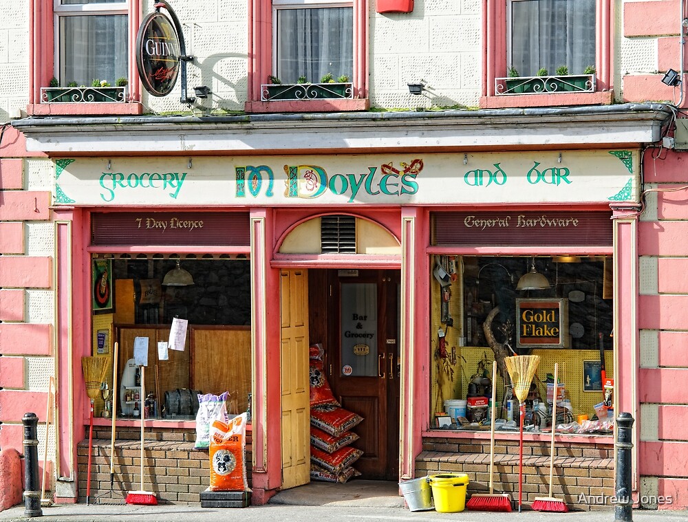 "Doyles Grocery Pub, Graiguenamanagh, County Kilkenny, Ireland" by