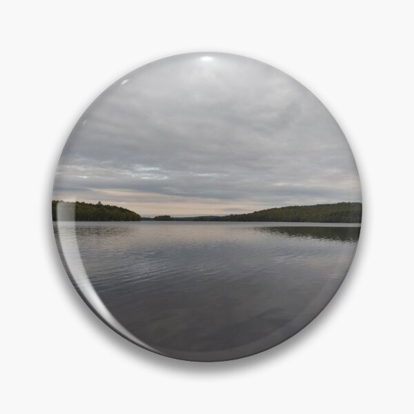 Item preview, Beautiful lake sunrise on a cloudy day designed and sold by Crafty Fox & Art Panda ♥️.