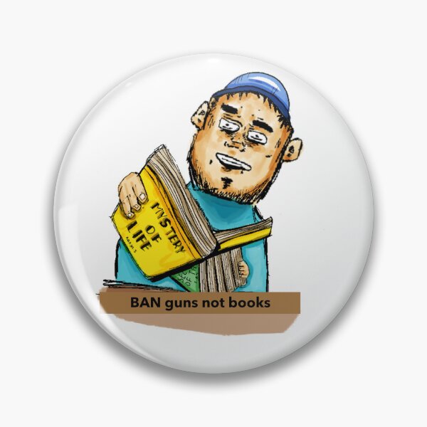 Item preview, ban guns not books designed and sold by sarina G.