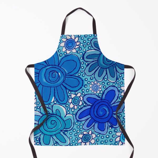Item preview, Flowers In Blue designed and sold by Leanne Morin.