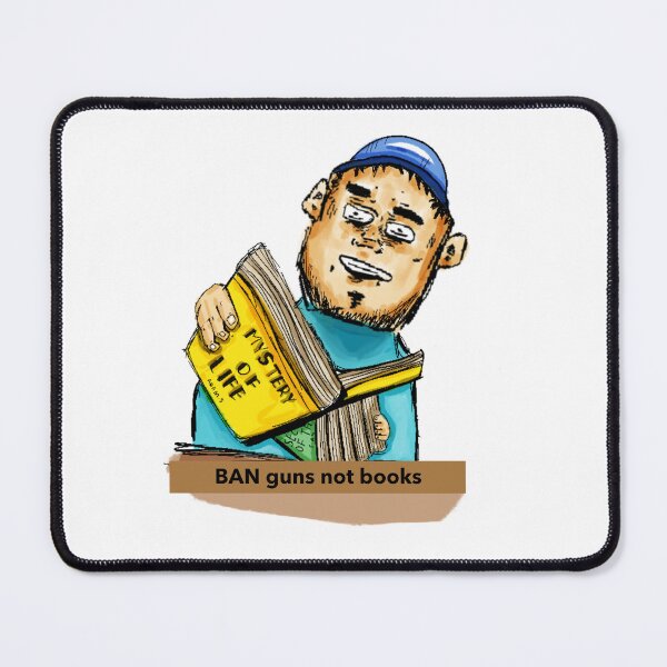 Item preview, ban guns not books designed and sold by sarina G.