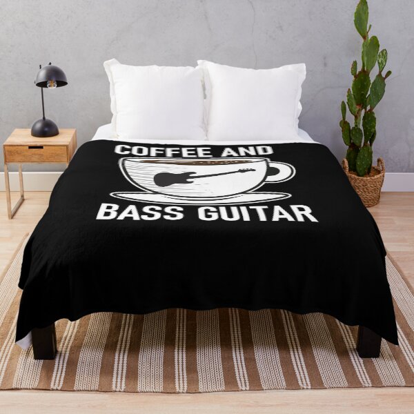 Item preview, Coffee and Bass Guitar Funny Musician Gift Idea designed and sold by Músico Ilustre.