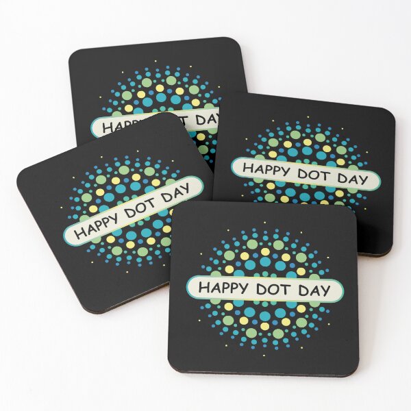 Item preview, Happy Dot Day, Polka Dots In A Circle,  designed and sold by VELLTOdesign.
