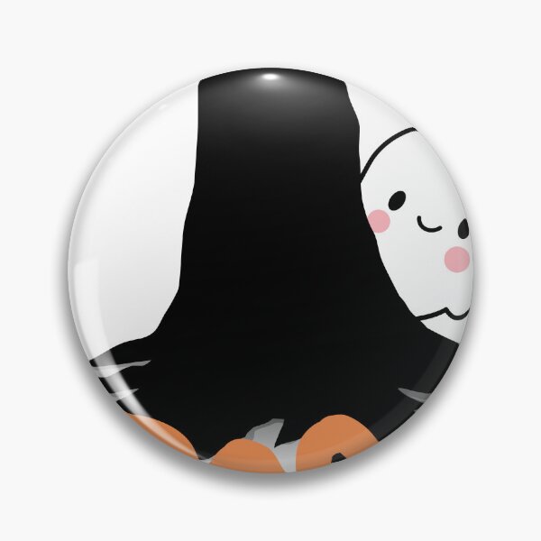 Item preview, ghost hiding behind a tree designed and sold by misslizzyspin.