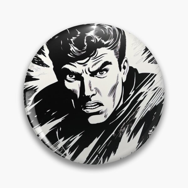 Item preview, Man of Action Goes Rogue designed and sold by Retro Type.