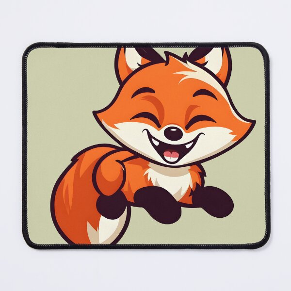Item preview, laughing antidepressant fox designed and sold by Majkel & Majkel.