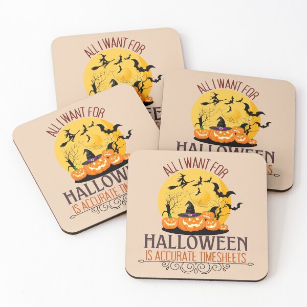Item preview, All I Want For Halloween Is Accurate Timesheets Payroll HR designed and sold by SunfullyYours.