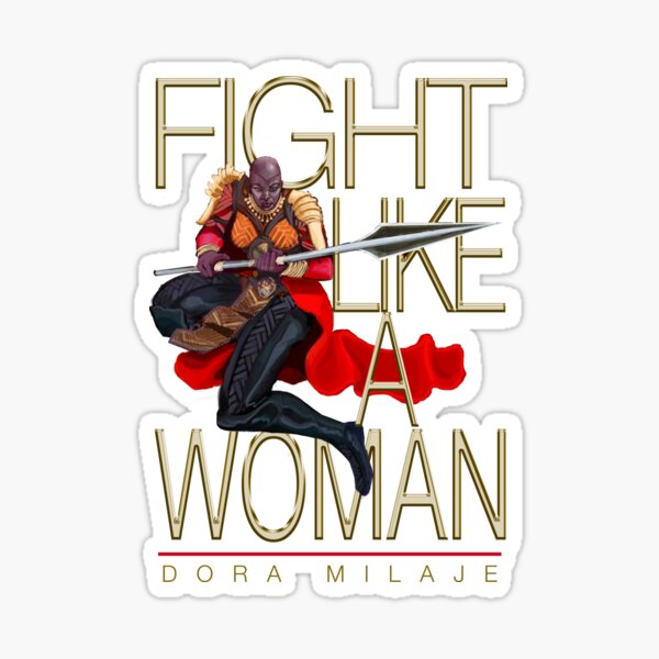Item preview, Dora Milaje - Fight Like a Woman! designed and sold by lsjordan.