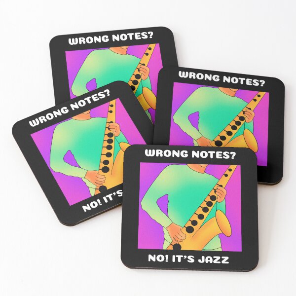 Item preview, Wrong Notes? No! It's Jazz (version 2) designed and sold by B-Sharp-.