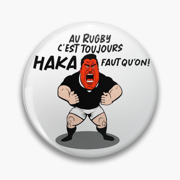 Item preview, IN RUGBY IT'S ALWAYS HAKA YOU HAVE TO! designed and sold by francoisville.