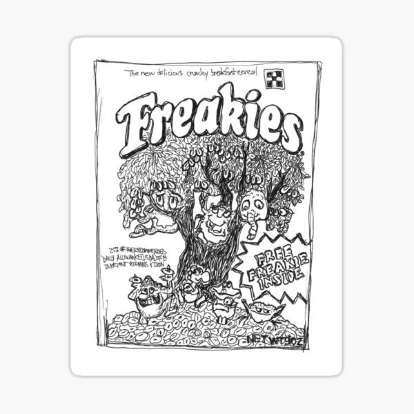 Freakies  Sticker