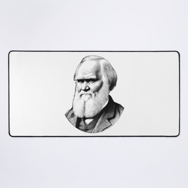 Item preview, Portrait of Charles Darwin designed and sold by NTGUILTY.