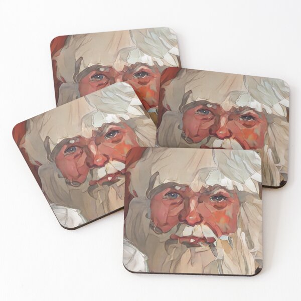 Item preview, Digital Oil Painting of Jolly Old Santa Claus designed and sold by Anne Marie Propst.