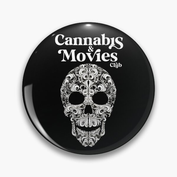 Item preview, CMC Skull Black V2 designed and sold by CannabisMovies.