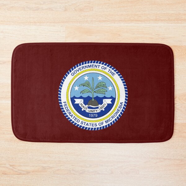 Item preview, Federated States of Micronesia Seal - Country Coat of Arms National Emblems designed and sold by webdango.