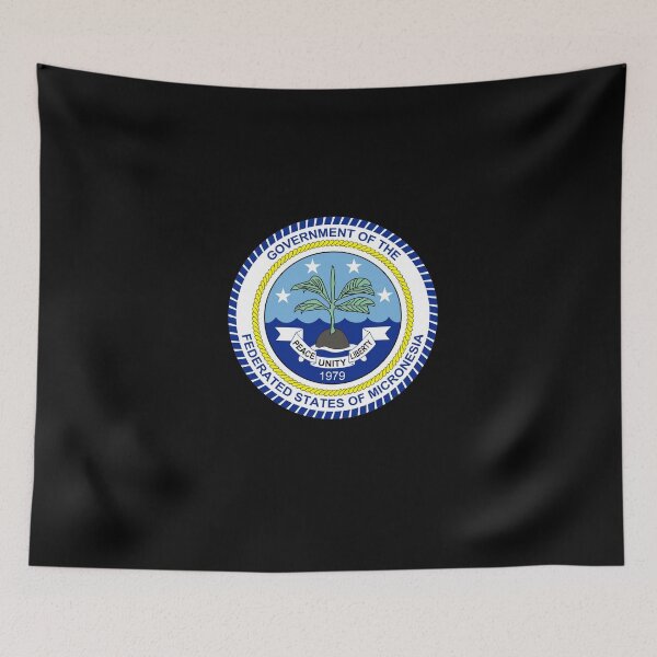 Item preview, Federated States of Micronesia Seal - Country Coat of Arms National Emblems designed and sold by webdango.