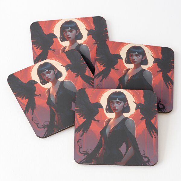 Item preview, Demon and Her Sinister Familiars designed and sold by designsbyflo.