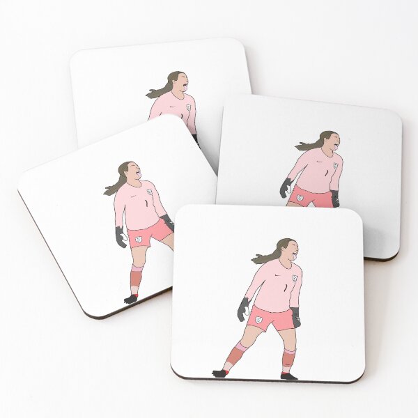 Item preview, Mary Earps pink cartoon designed and sold by poppyamber.