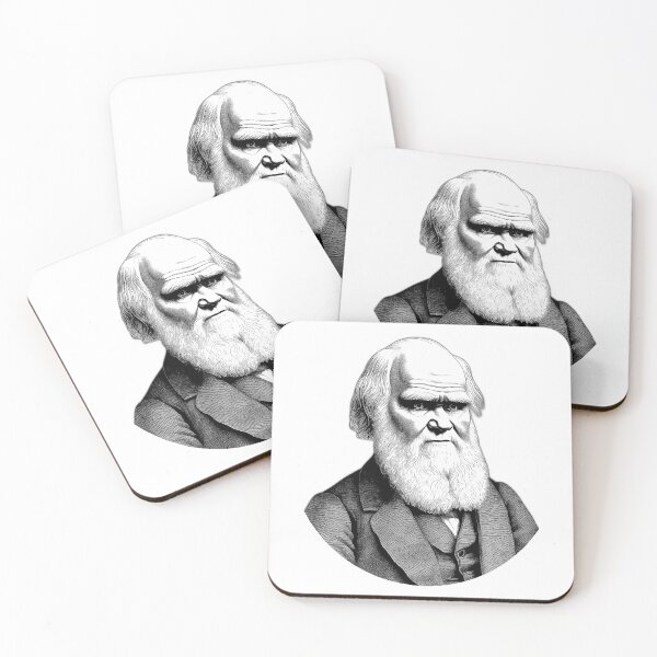 Item preview, Portrait of Charles Robert Darwin designed and sold by NTGUILTY.