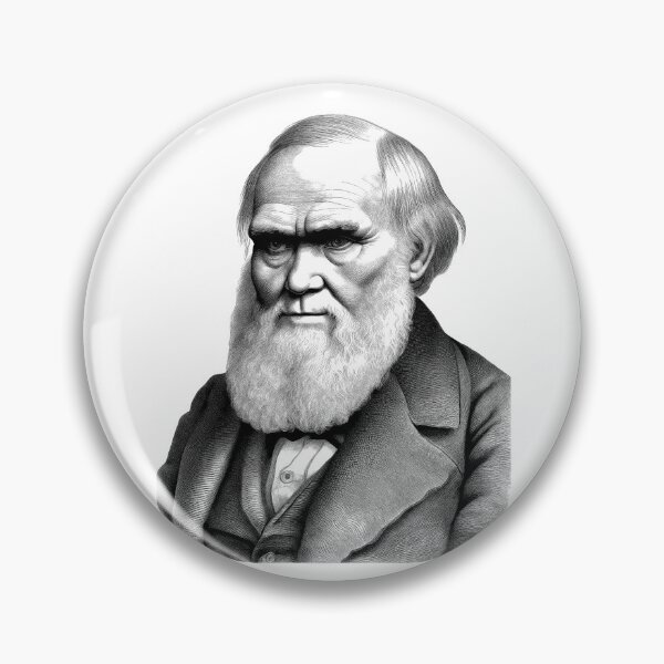 Item preview, Charles Robert Darwin Portrait designed and sold by NTGUILTY.